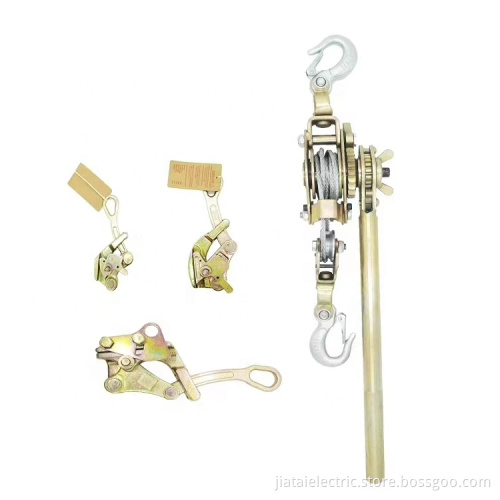 Top Quality Hot Sale Hand Puller Wire Rope Ratchet Puller